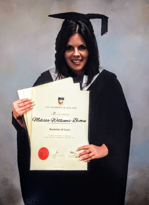 George Washington University has no record of Melissa Williams-Brown